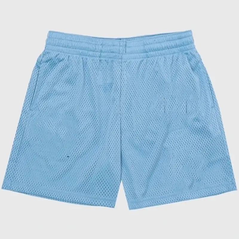 Men Muscle Shorts Light Blue EE Brand Summer Fitness