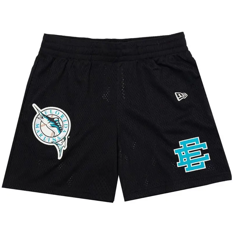Men Muscle Shorts Light Blue EE Brand Summer Fitness