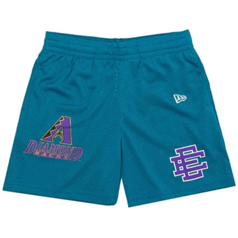 Men Muscle Shorts Light Blue EE Brand Summer Fitness