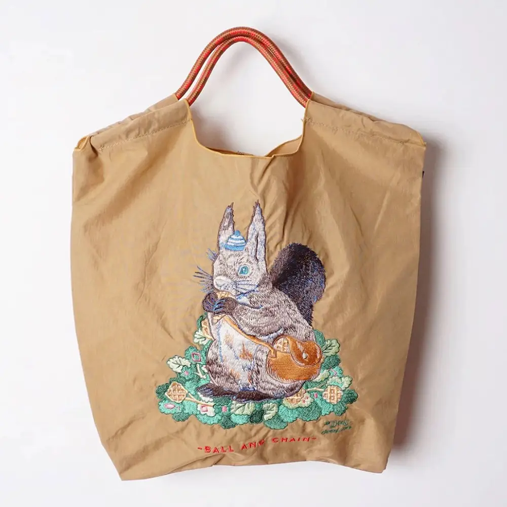 Pink Cartoon Embroidered Waterproof Shoulder Bag - Image 18