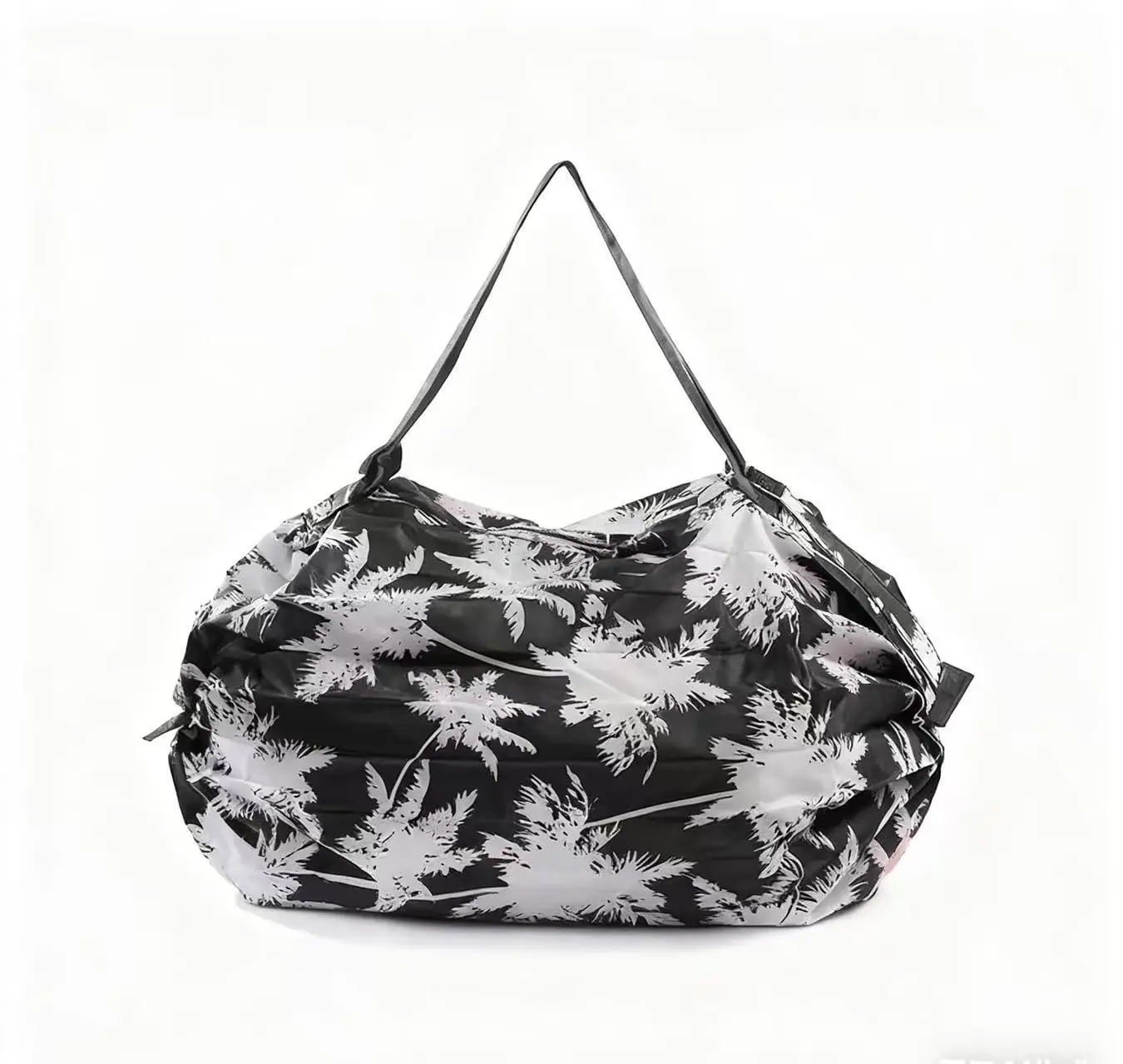 Green Foldable Tote Bag for Women, Large Capacity, Roll-Up Design — feature 29