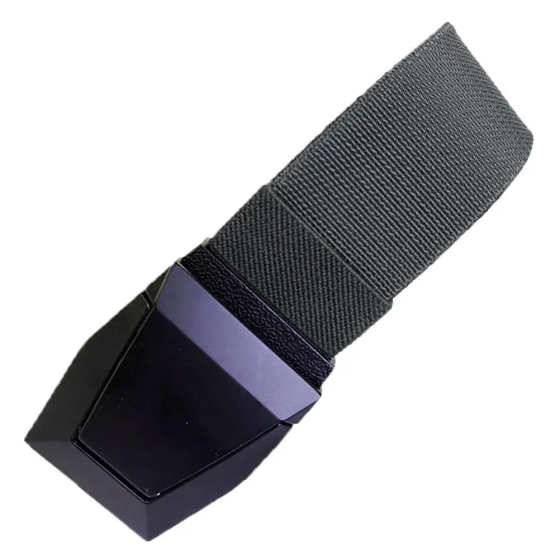 Men's Retractable Elastic Belt with Alloy Buckle, Tactical Belt, Holeless Design, Men's Woven Belt - Image 4