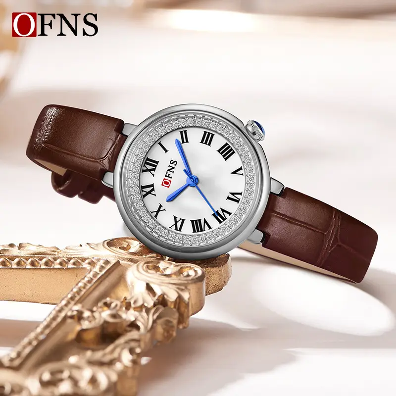Women's Quartz Watch with Diamond Dial & Waterproof - Image 7