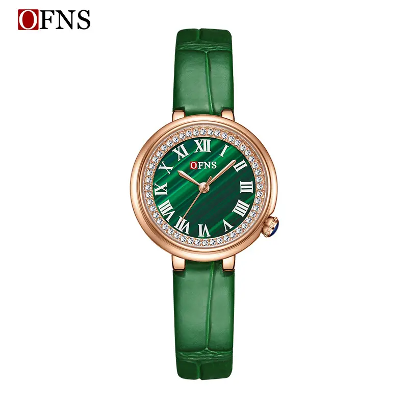 Women's Quartz Watch with Diamond Dial & Waterproof - Image 4