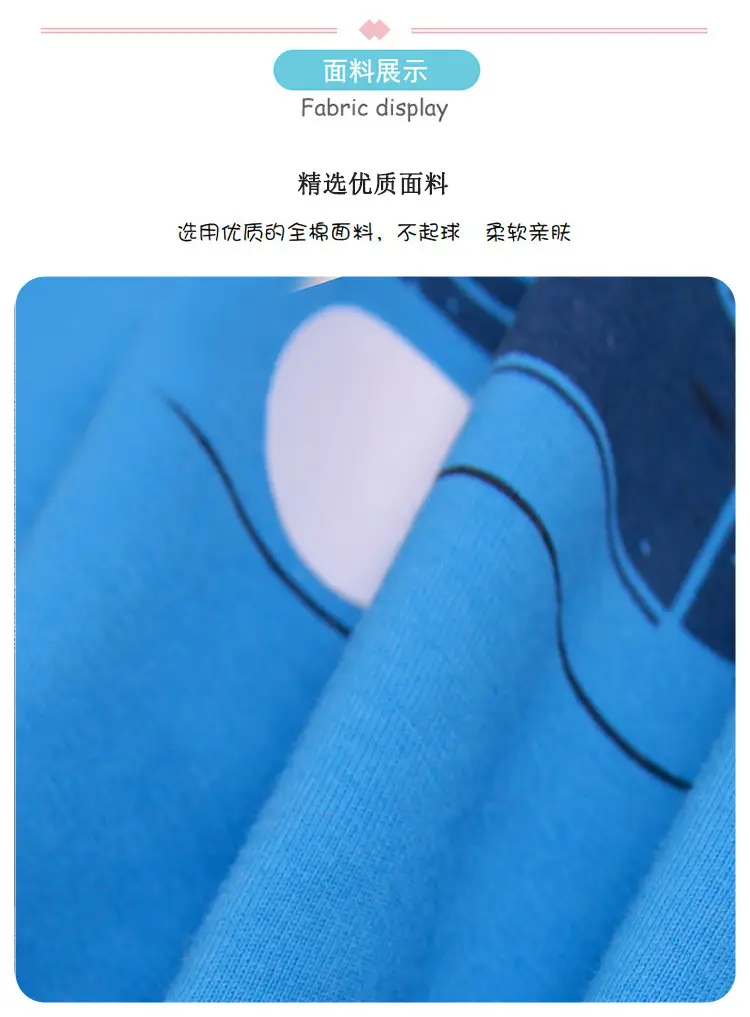 Blue Kids T-Shirt Spot Design 2025 Summer Boys Cotton — feature 3