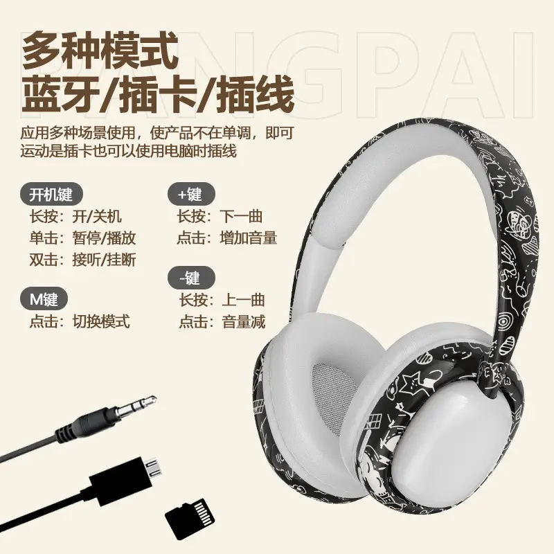Red Bluetooth Headset for Huawei Phone - Image 7