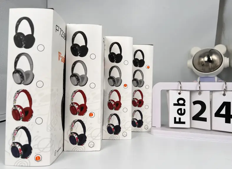 Red Bluetooth Headset for Huawei Phone β feature 3