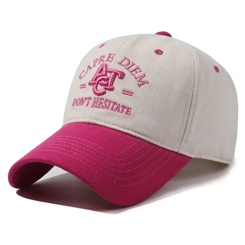 Women's Pink & White CAT Diaper Hat Large - Image 11
