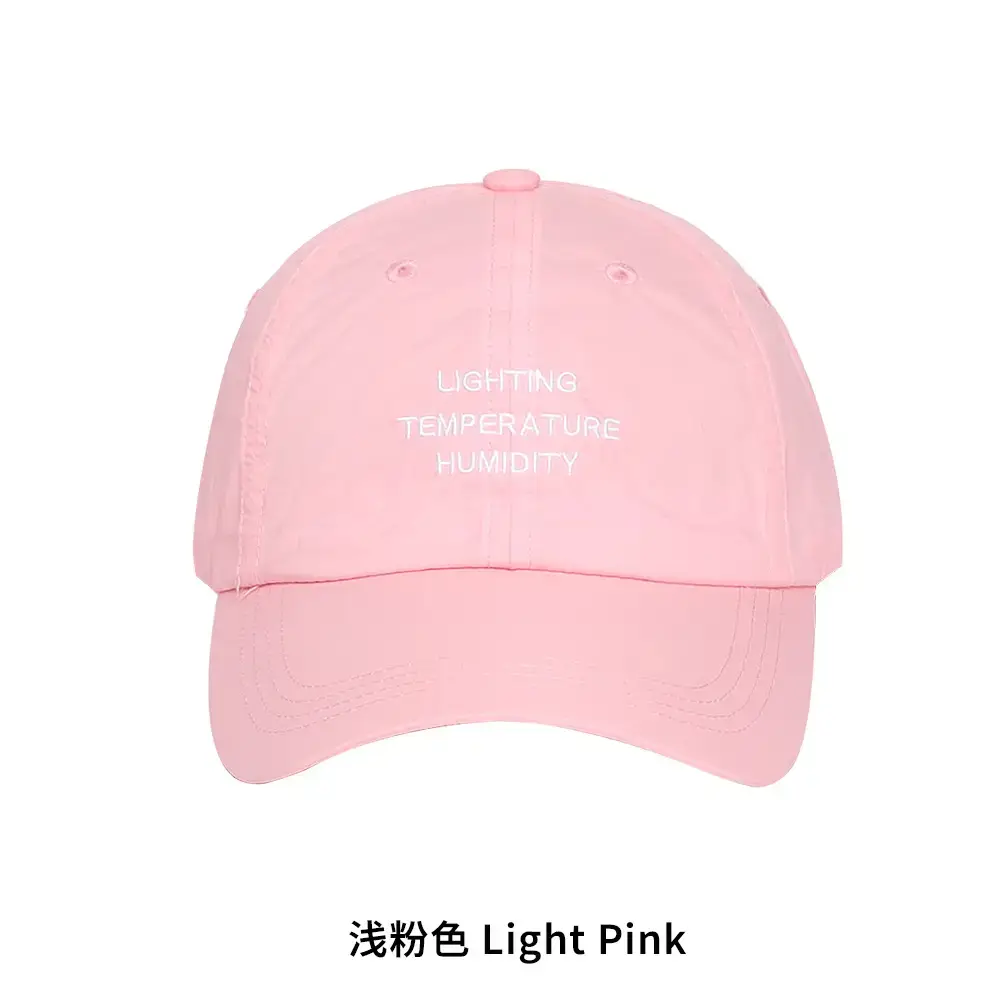 Black Light Temperature Humidity Korean Baseball Cap