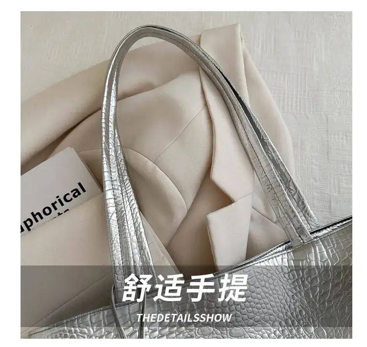 Large Capacity Crocodile Pattern Women's Bag — feature 4