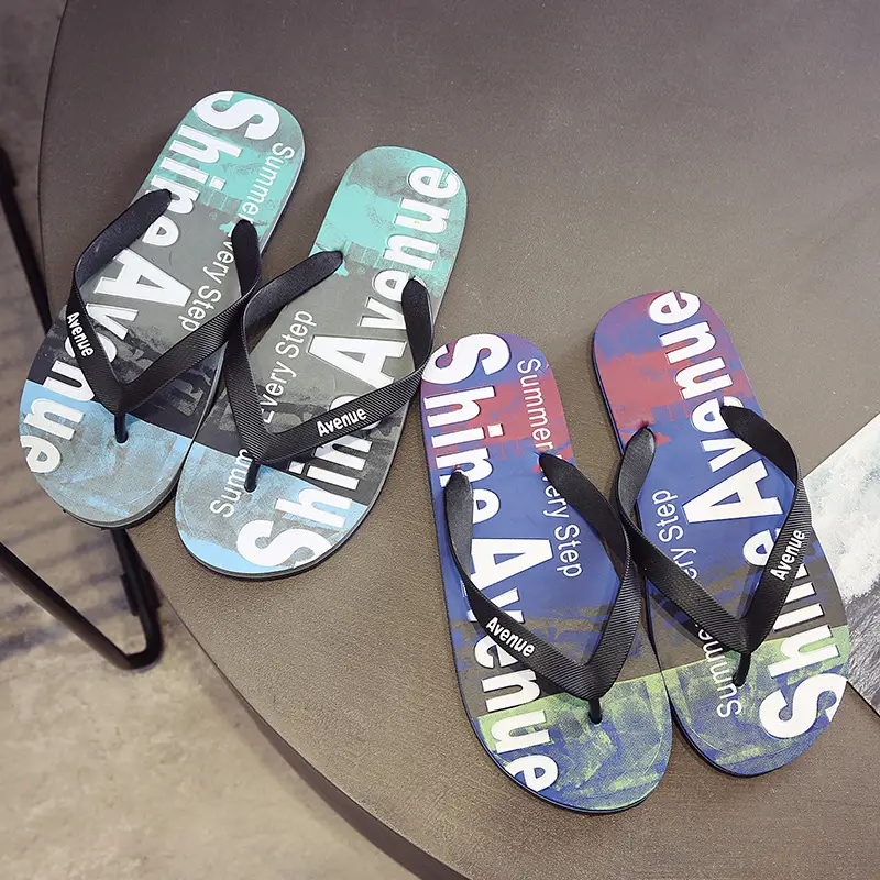 Men's Distinctive Korean Style Flip Flops Summer