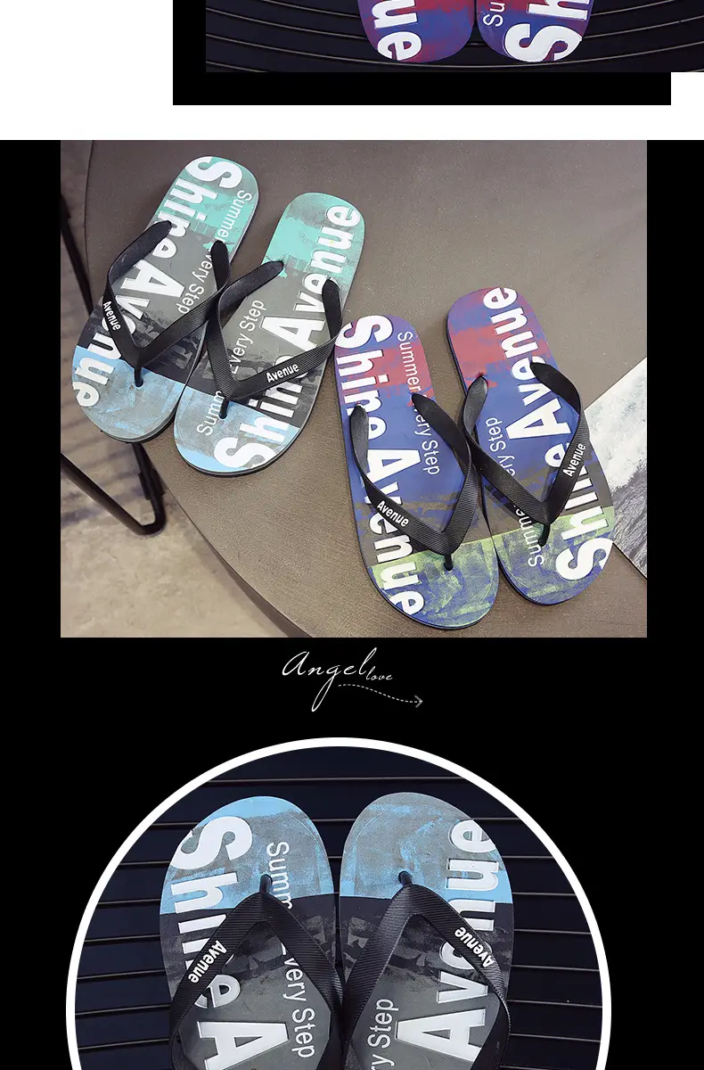 Men's Distinctive Korean Style Flip Flops Summer — feature 10