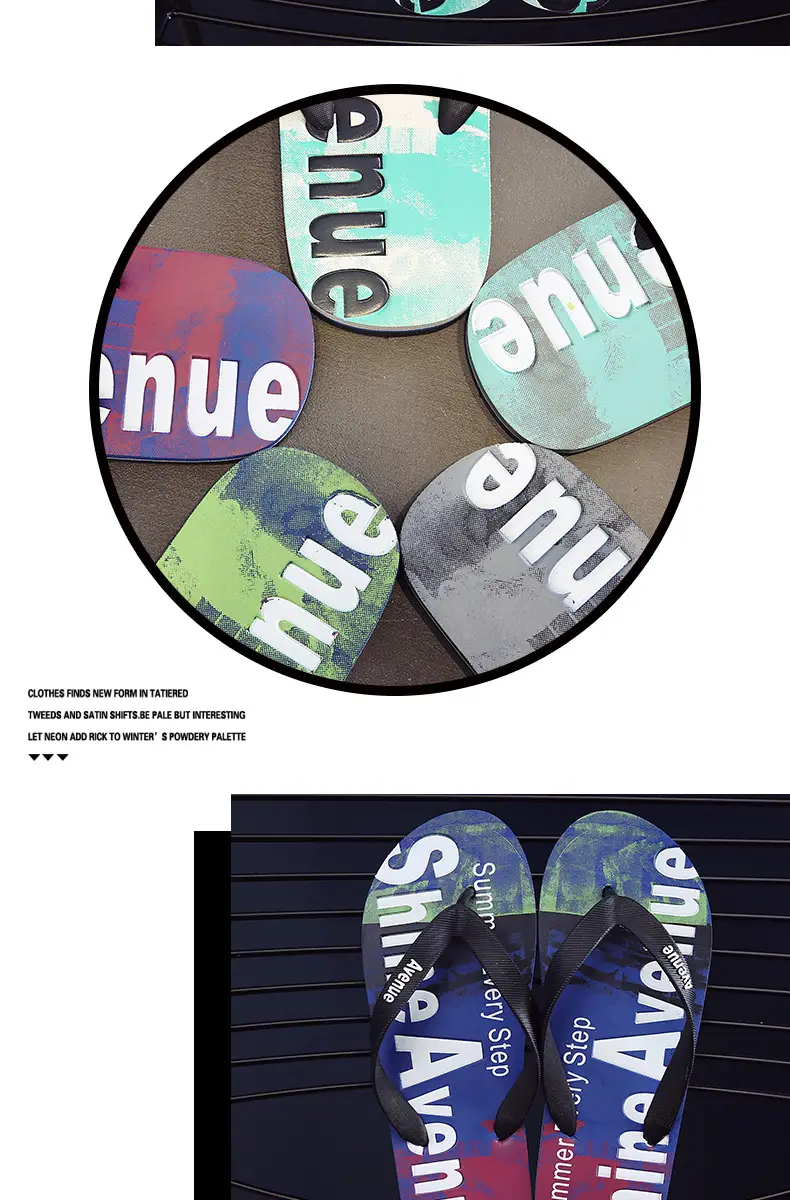 Men's Distinctive Korean Style Flip Flops Summer — feature 9