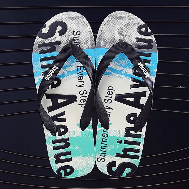 Men's Distinctive Korean Style Flip Flops Summer