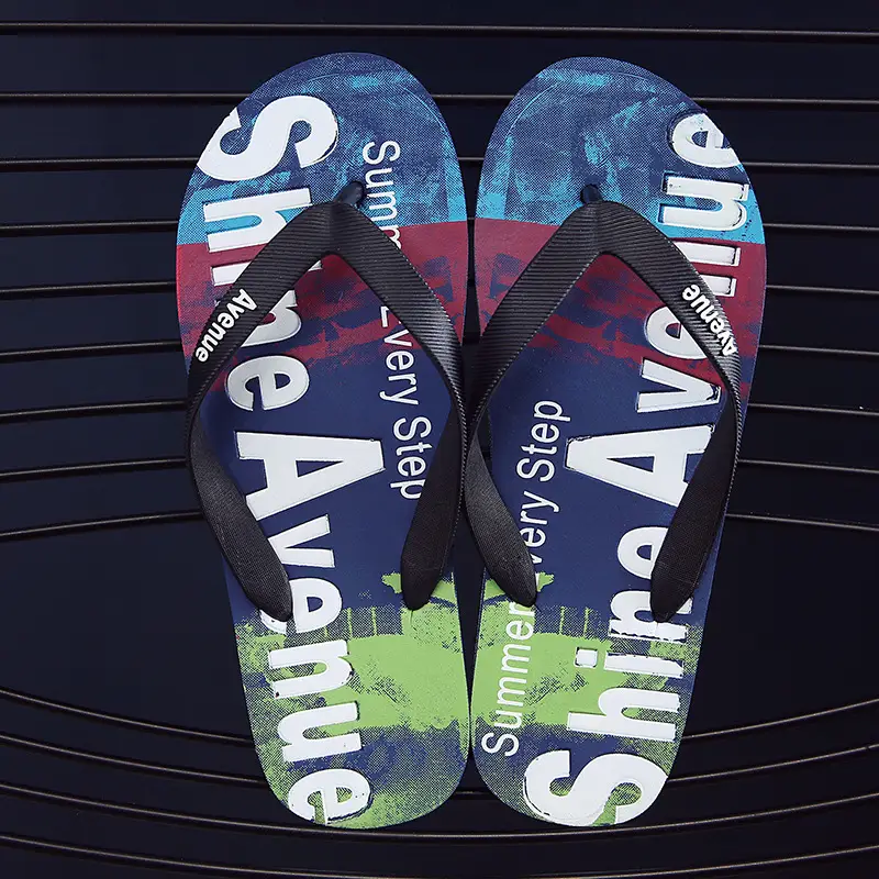 Men's Distinctive Korean Style Flip Flops Summer