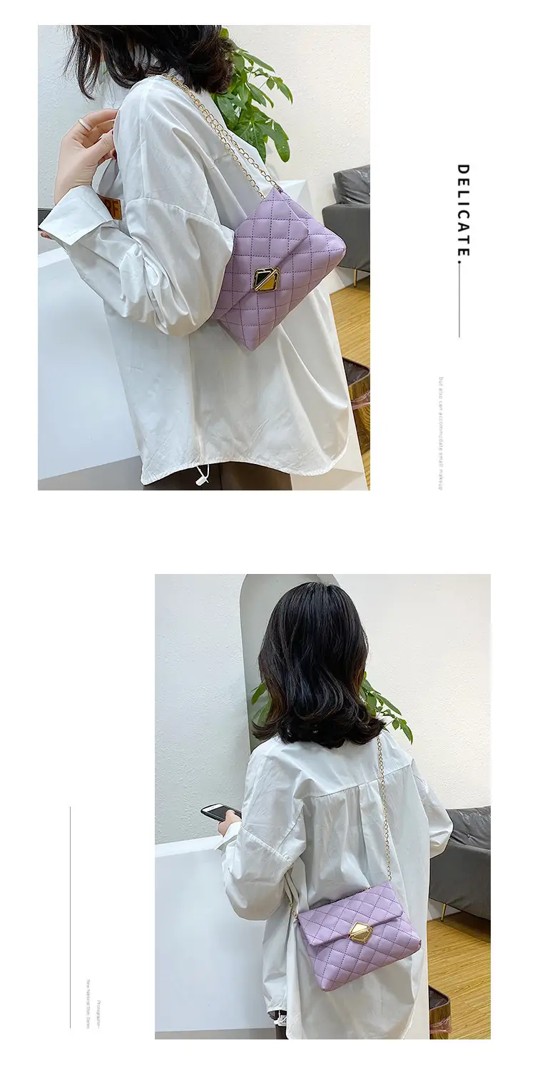 Ice Cream Lock Chain Crossbody Bag 2024 New Fashion — feature 18