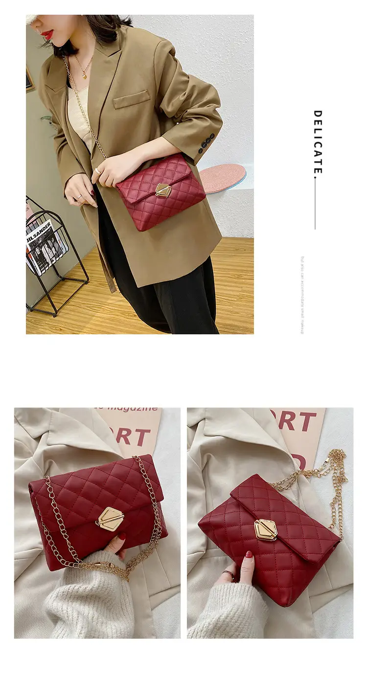 Ice Cream Lock Chain Crossbody Bag 2024 New Fashion — feature 21
