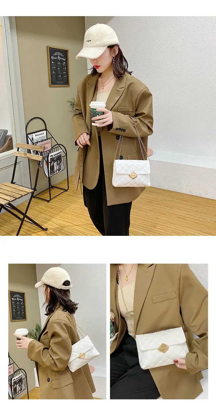 Ice Cream Lock Chain Crossbody Bag 2024 New Fashion — feature 25