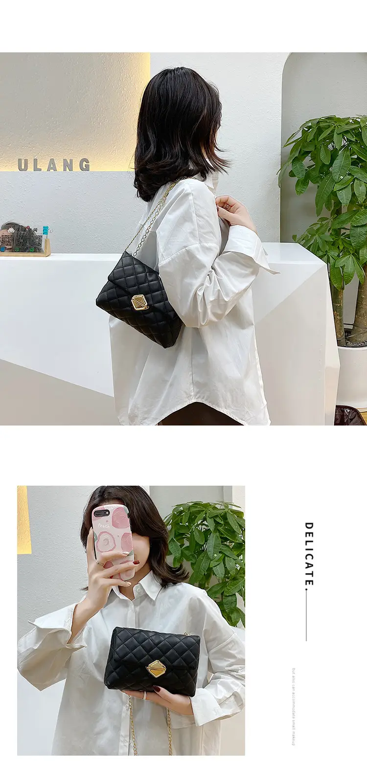 Ice Cream Lock Chain Crossbody Bag 2024 New Fashion — feature 27