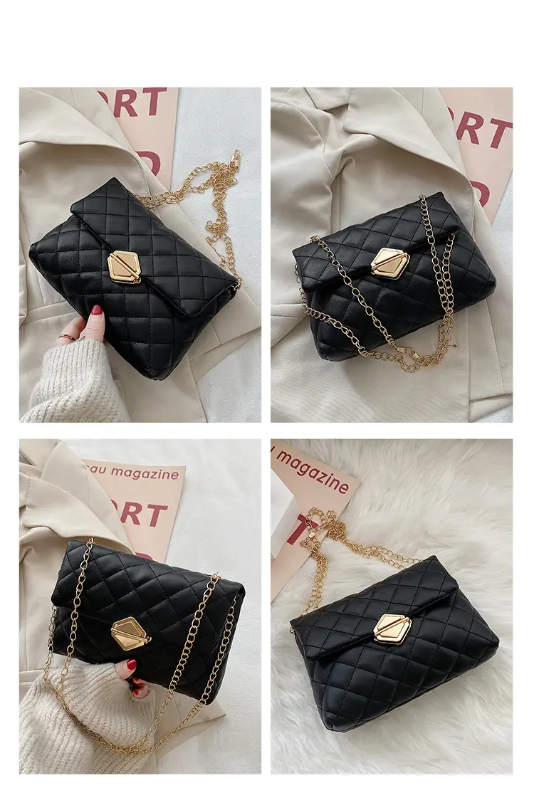 Ice Cream Lock Chain Crossbody Bag 2024 New Fashion — feature 28