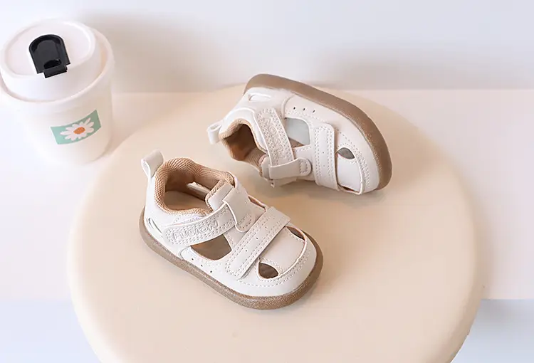 Baby Shoes Summer New Girls' Toe Sandals Machine Shoes All-match Boys' Soft Sole Toe Kick-proof Toddler Shoes — feature 15
