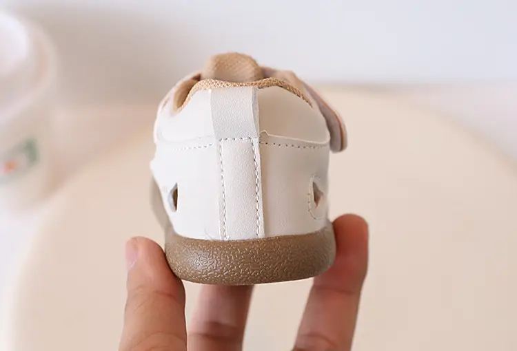 Baby Shoes Summer New Girls' Toe Sandals Machine Shoes All-match Boys' Soft Sole Toe Kick-proof Toddler Shoes — feature 17