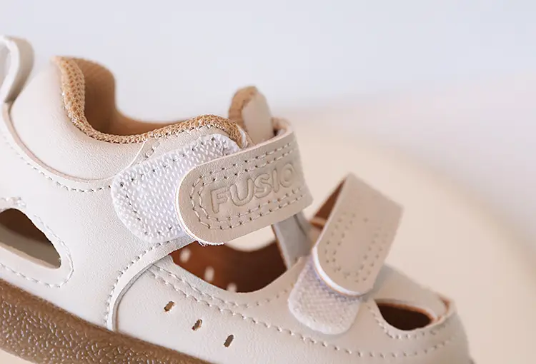 Baby Shoes Summer New Girls' Toe Sandals Machine Shoes All-match Boys' Soft Sole Toe Kick-proof Toddler Shoes — feature 18