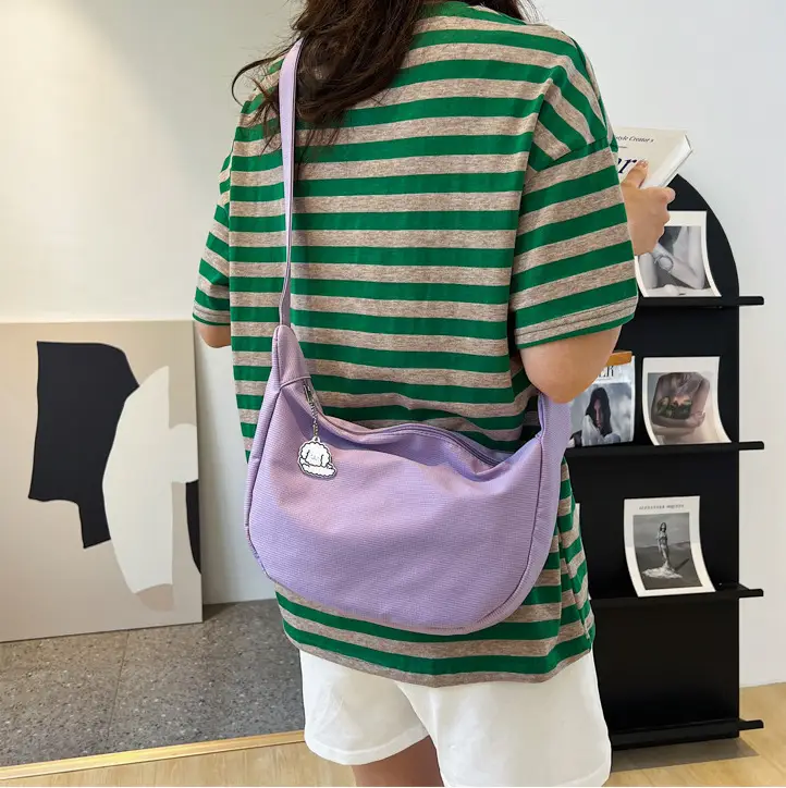Japanese Harajuku Crossbody Bag Green New Korean Style — feature 1