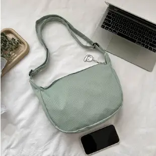 Japanese Harajuku Crossbody Bag Green New Korean Style - Image 5