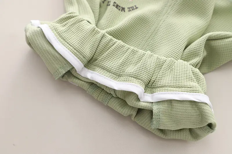 Kids Green Short Sleeve T-Shirt & Shorts Set — feature 15