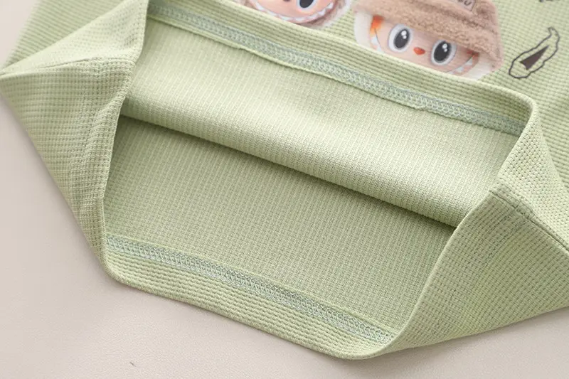 Kids Green Short Sleeve T-Shirt & Shorts Set — feature 9