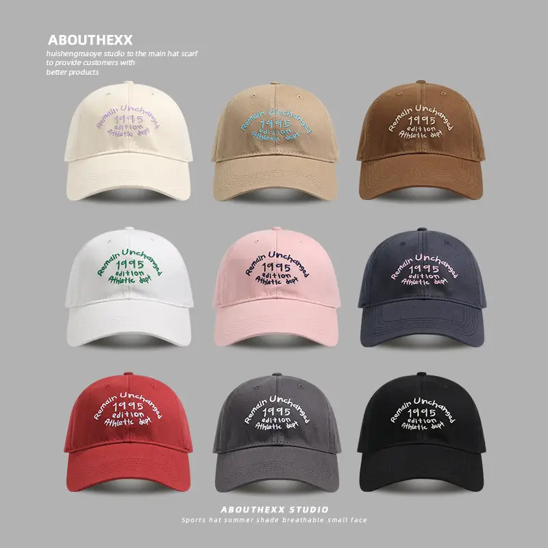 Women Red Letter Embroidered Baseball Cap - Image 10