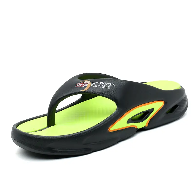 Summer Thick Sole Slip-resistant Anti-slip Flip-flops Men's Outer Wear Clip-legged EVA Slippers Couple's Personalized Beach Sandals for Men - Image 9