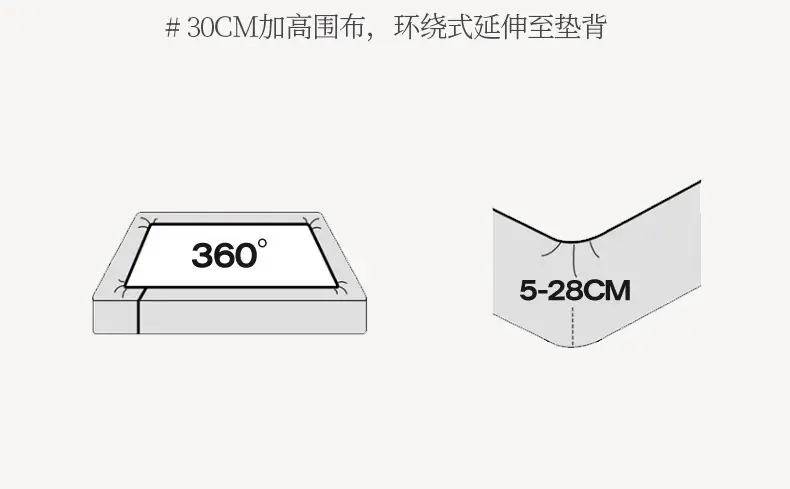 New Style Single-Layer Waterproof Cotton Mattress Cover, Light Luxury Solid Color Embroidered Mattress Protector, Urine Barrier, Washable, Exclusively for Cross-Border Supply — feature 15