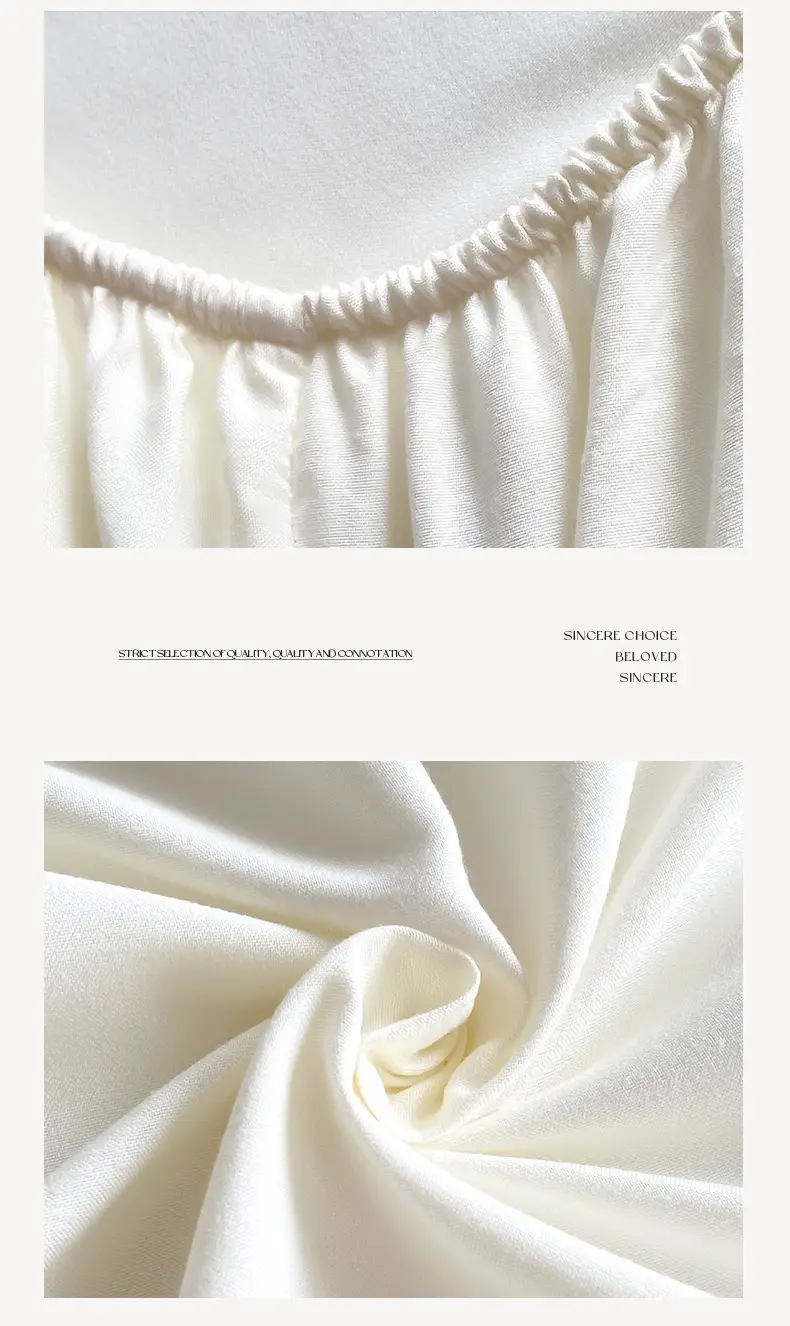 New Style Single-Layer Waterproof Cotton Mattress Cover, Light Luxury Solid Color Embroidered Mattress Protector, Urine Barrier, Washable, Exclusively for Cross-Border Supply — feature 17