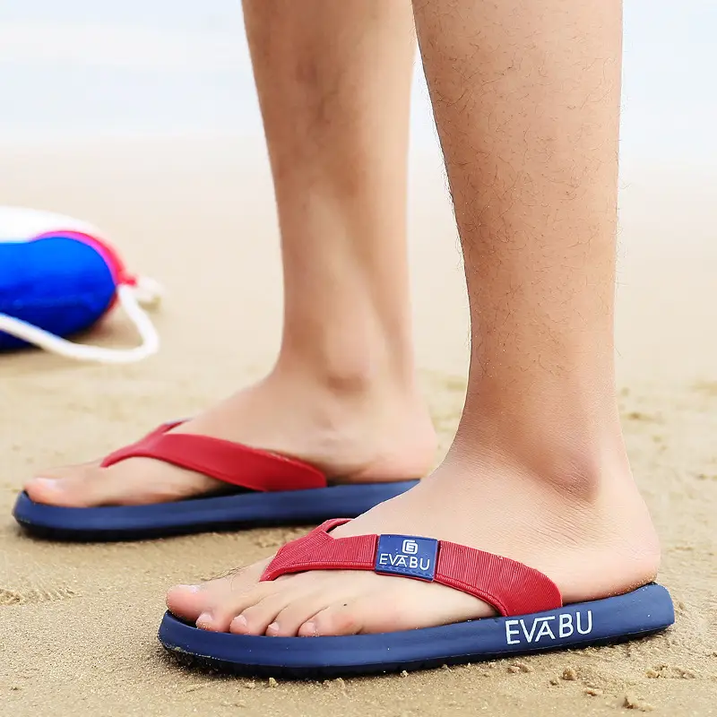 Cross-border summer new flip-flops wholesale men's soft-soled beach shoes EVA flip-flops ins trendy men's sandals - Image 7