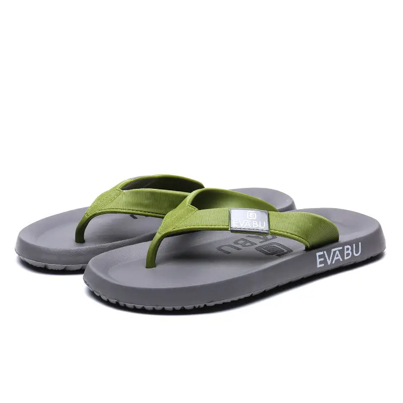 Cross-border summer new flip-flops wholesale men's soft-soled beach shoes EVA flip-flops ins trendy men's sandals - Image 8