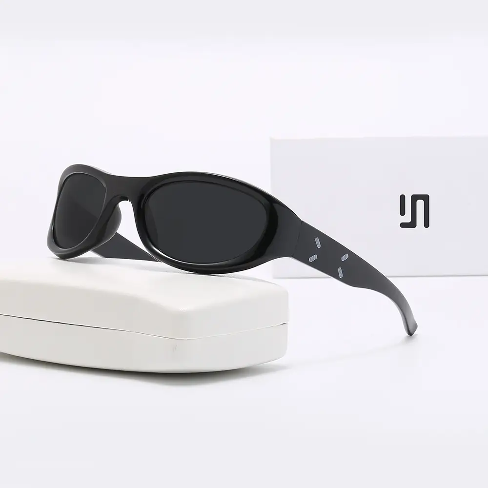 Women's Windproof Mountaineering Sunglasses Black Anti-UV