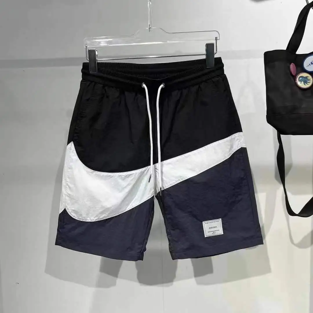 Men Cotton Shorts Navy White Grey Summer Wear - Image 2