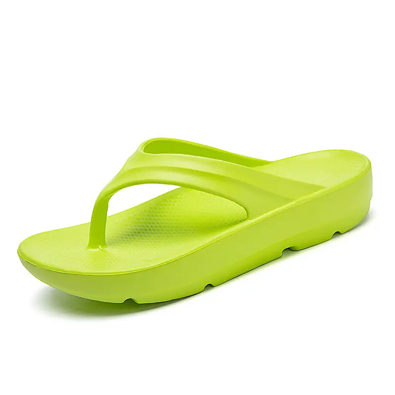 Cross-border flip-flops men's EVA thick-soled slippers summer couples flip-flops simple flip-flops beach shoes wholesale - Image 4