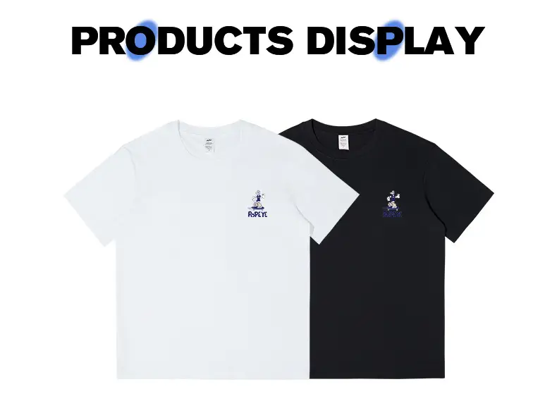 Men's 230g Cotton T-Shirt Light Grey Summer Wear — feature 7