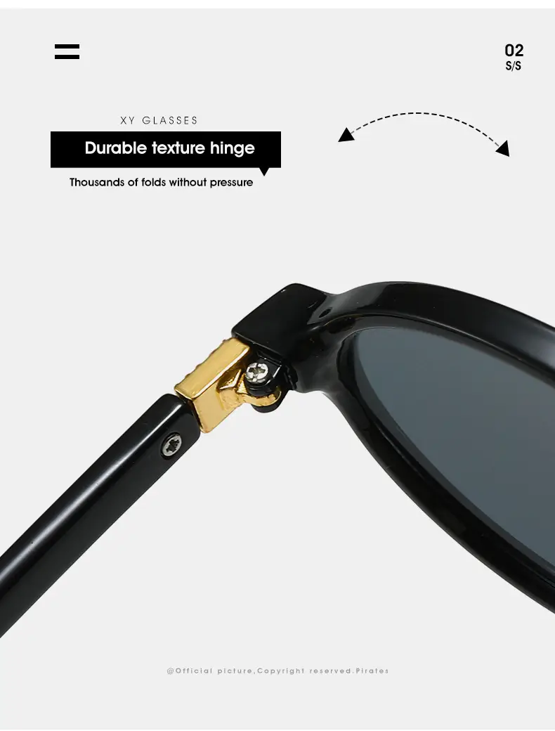 Oval Sunglasses for Women Black High-End Fashion β feature 16