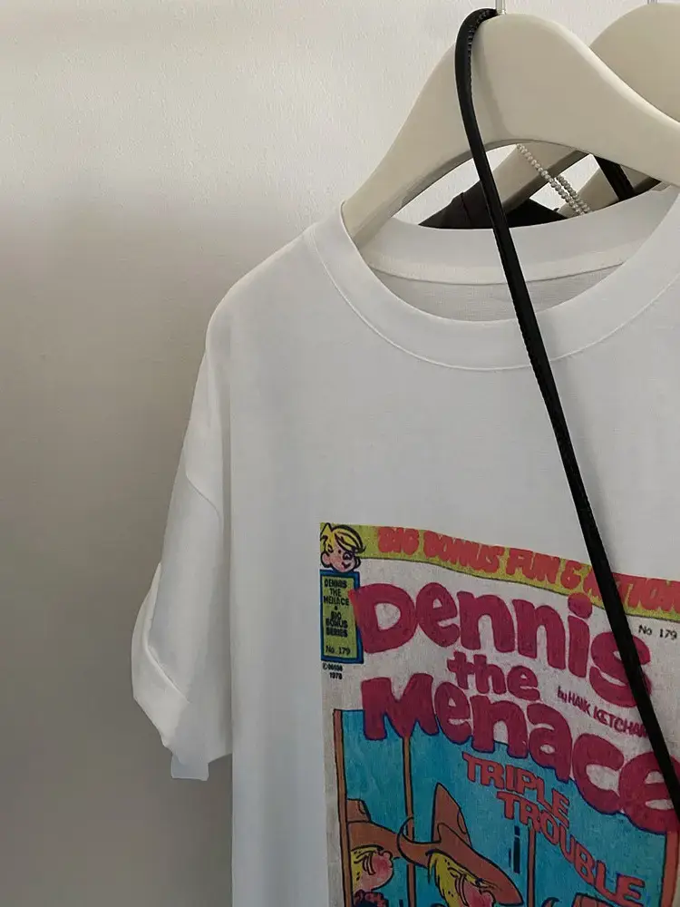 ExTra Large Size 150kg Hong Kong STyle ReTro Loose RighT Shoulder ShorT-sleeved T-shirT for FaT Girls Small Casual Half-sleeved Top SuMMer — feature 8