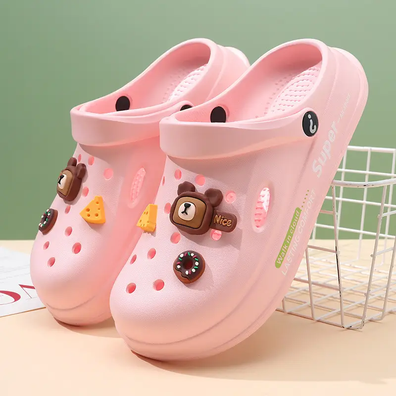 Hole Shoes Women's Summer Outer Wear Non-slip Wear-resistant Dual-purpose Comfortable Soft Bottom Sandals Outdoor Casual Fashion Beach Shoes - Image 7