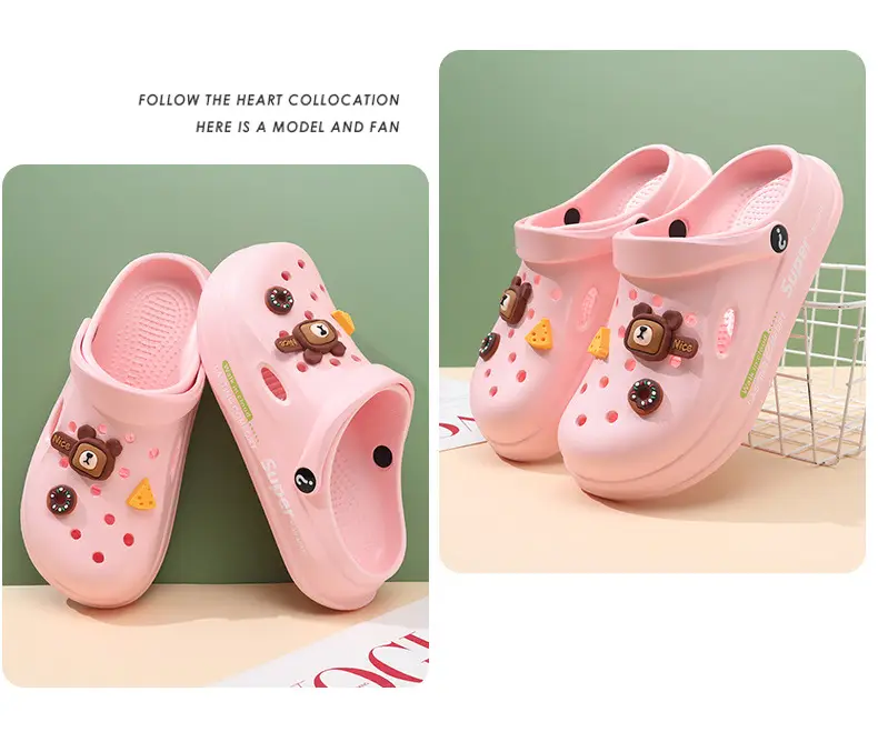 Hole Shoes Women's Summer Outer Wear Non-slip Wear-resistant Dual-purpose Comfortable Soft Bottom Sandals Outdoor Casual Fashion Beach Shoes — feature 12