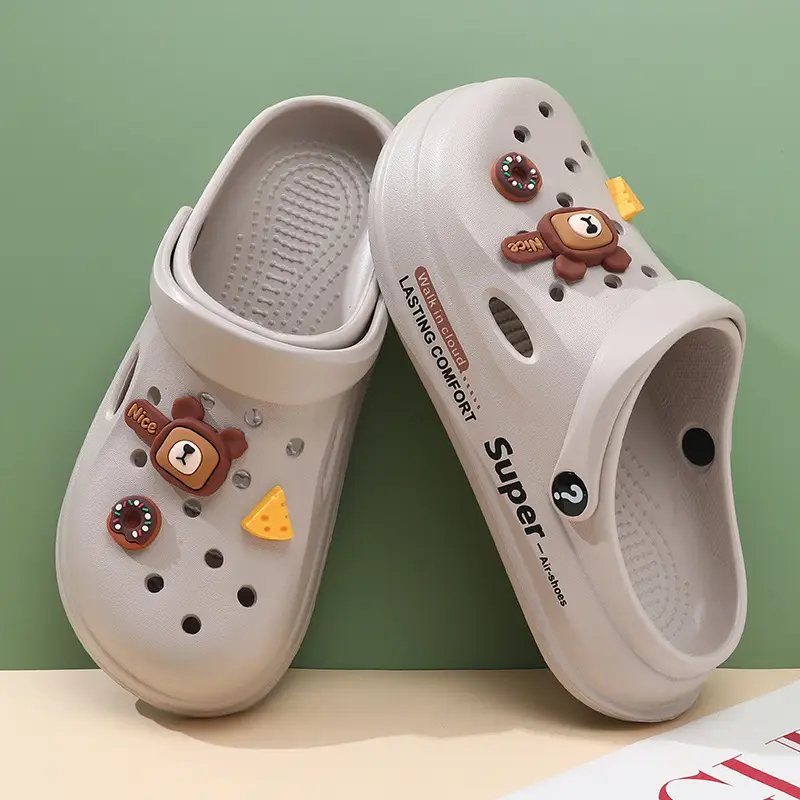 Hole Shoes Women's Summer Outer Wear Non-slip Wear-resistant Dual-purpose Comfortable Soft Bottom Sandals Outdoor Casual Fashion Beach Shoes - Image 4