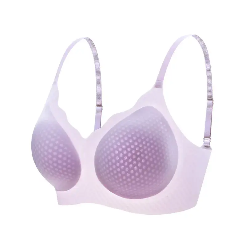 Women's Jelly Bra Push Up Cool Breathable Summer Underwear - Image 9