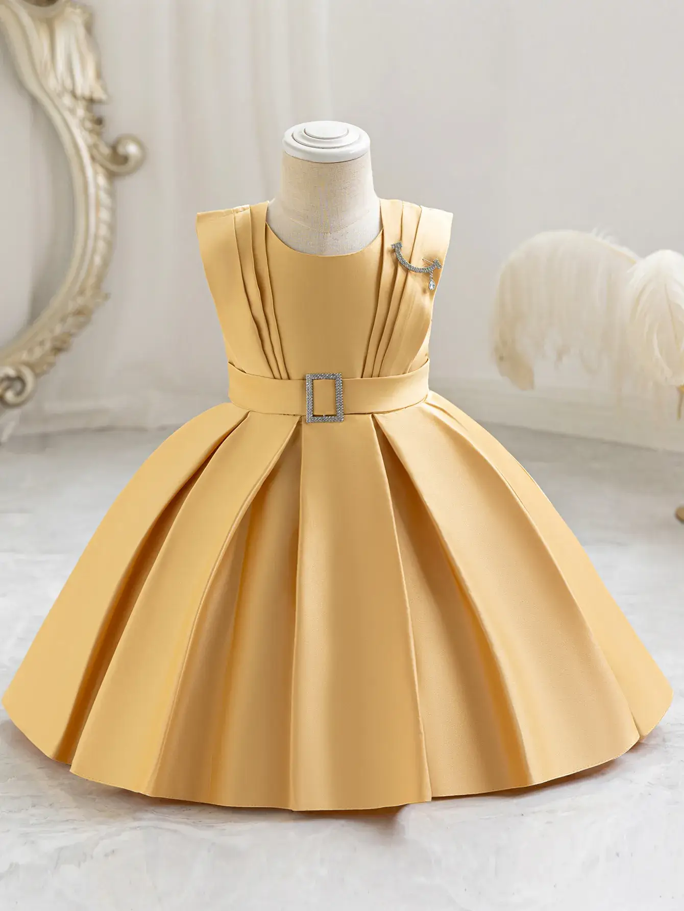 Children's Funny Western Style New Children's Birthday Party Princess Dress Dress dress Girl Flower Girl Dress Dress Wholesale - Image 9