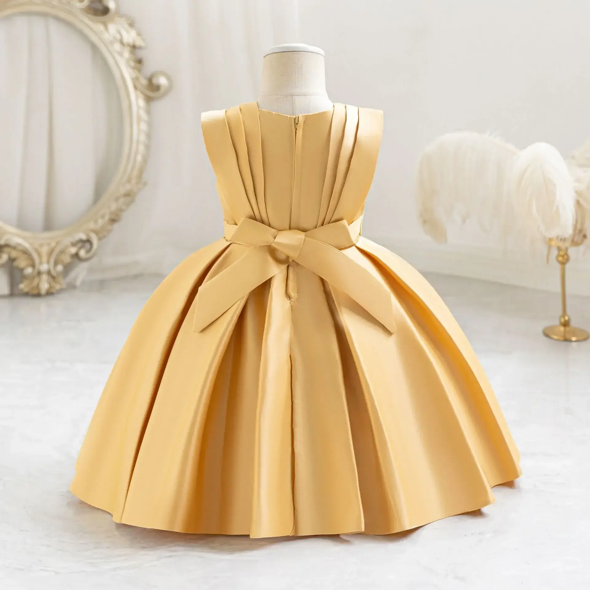 Children's Funny Western Style New Children's Birthday Party Princess Dress Dress dress Girl Flower Girl Dress Dress Wholesale — feature 10
