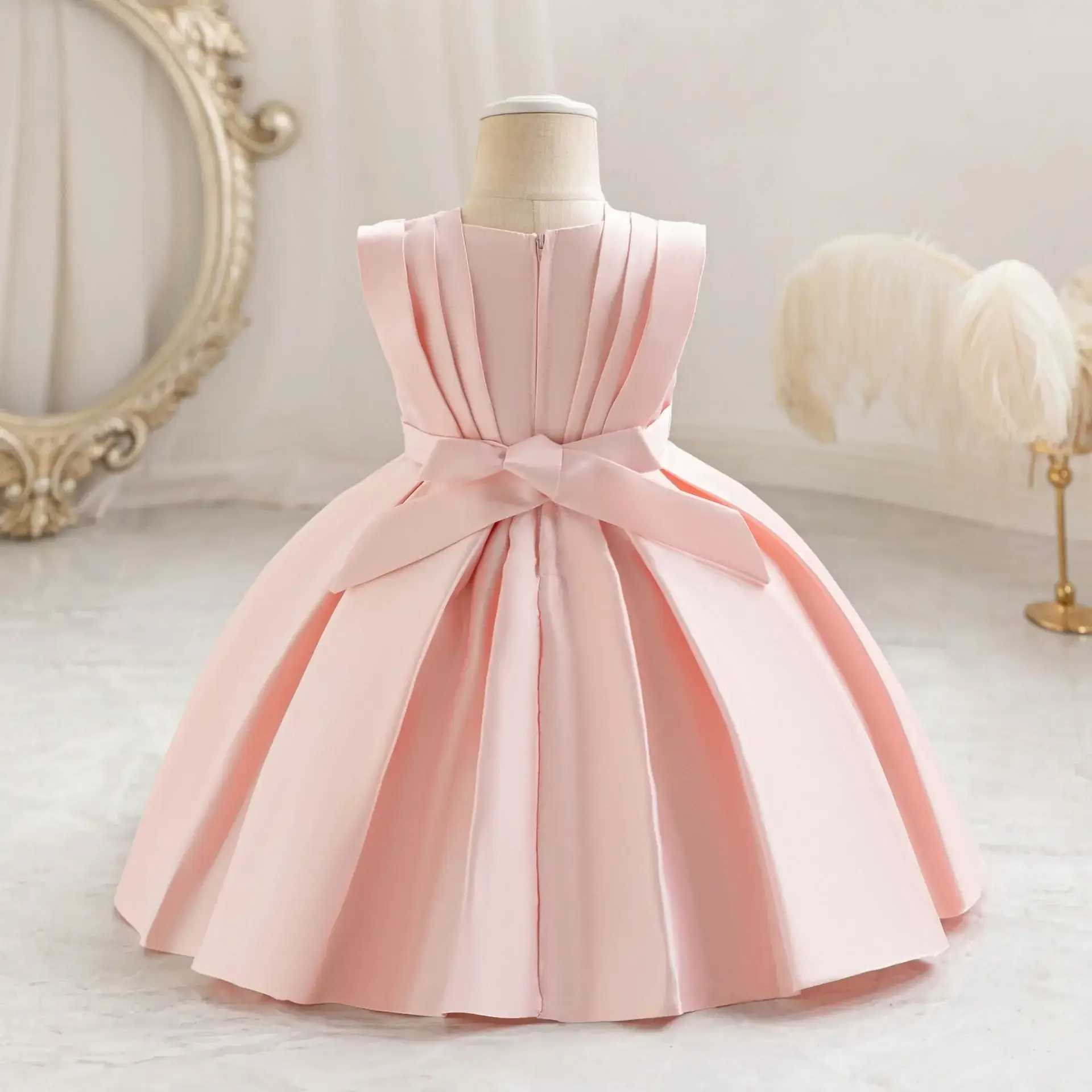 Children's Funny Western Style New Children's Birthday Party Princess Dress Dress dress Girl Flower Girl Dress Dress Wholesale — feature 13